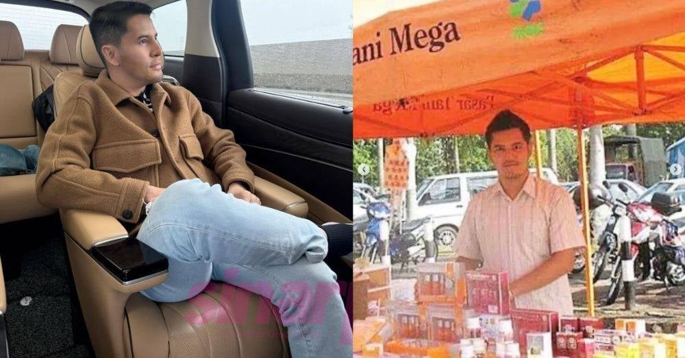 Image from: 'Dunia sangat keras, sehari baru RM70!' - Aliff Syukri imbau zaman menjaja usia 16 tahun, tak mahu anak hanyut kemewahan