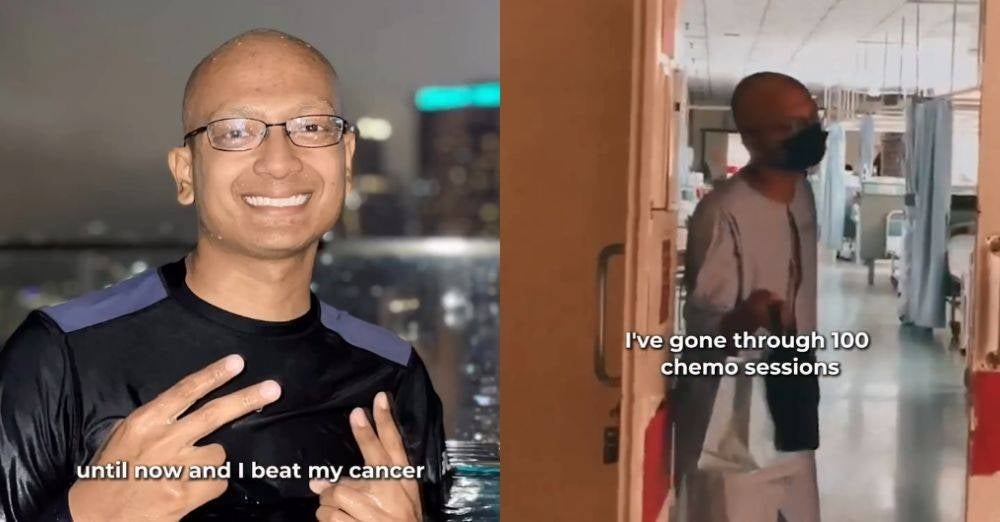 Image from: Saya akan jaga awak sampai bila-bila' -Lepas 100 kali kemo, pejuang kanser tunai janji kahwini gadis SLE & Crohn disease