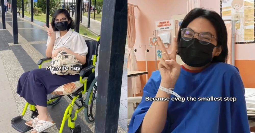 Image from: Saya akan jaga awak sampai bila-bila' -Lepas 100 kali kemo, pejuang kanser tunai janji kahwini gadis SLE & Crohn disease