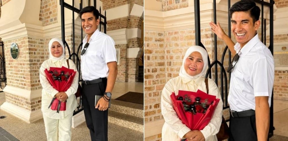Image from: 'Kasih sayang mama luar biasa...' Gelar bakal ibu mentua wanita kental, coretan manis Syed Saddiq sentuh hati ramai
