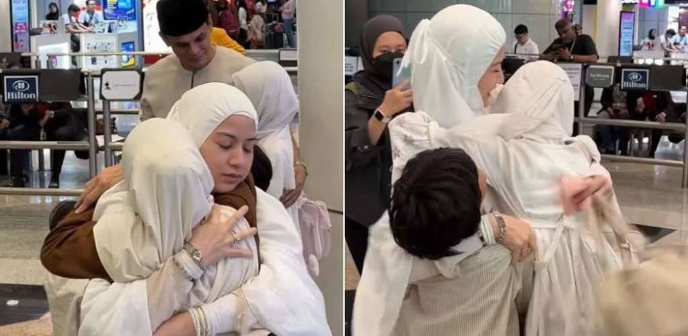 Image from: Yusry buat 'surprise' sambut kepulangan isteri, tangisan Lisa Surihani peluk anak buat netizen sebak -'Hanya ALLAH tahu perasaan dia ...'