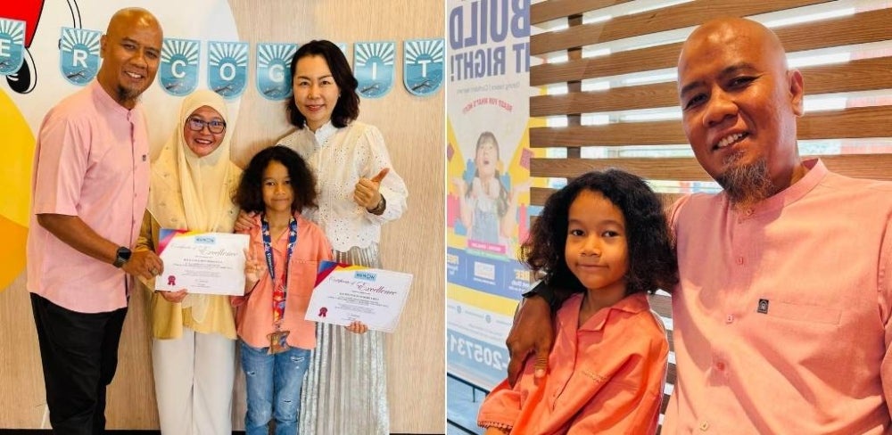 Image from: Anak perempuan Faizal Ismail raih dua anugerah akademik, buktikan pelajar madrasah mampu cemerlang - 'Dunia dikejar, akhirat dijaga...'