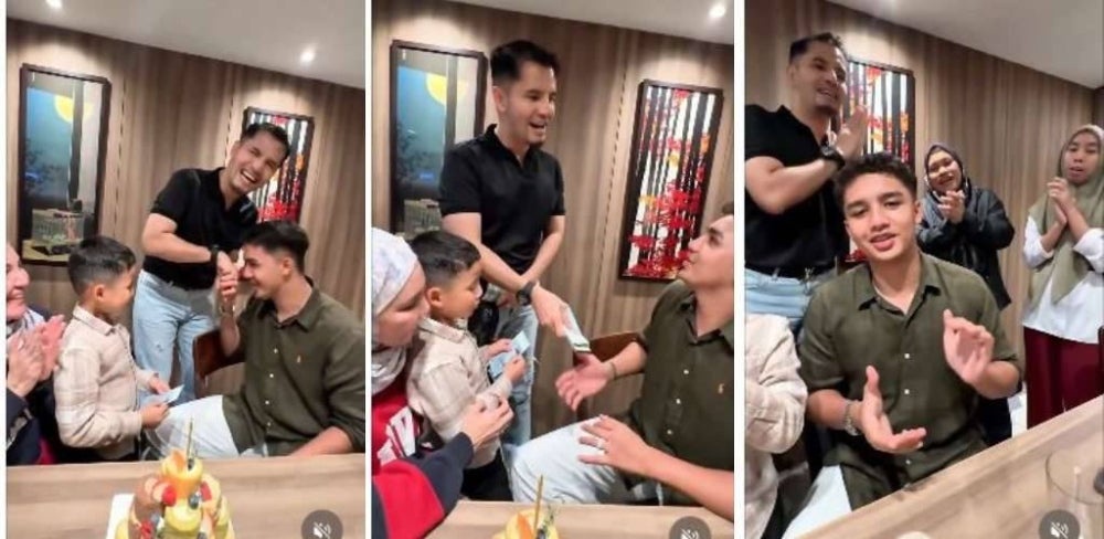 Image from: 'Masa dia lahir, saya rasa tak bersedia…' – Ammar Ahyan cecah 18 tahun, Aliff Syukri kongsi momen bergelar bapa muda