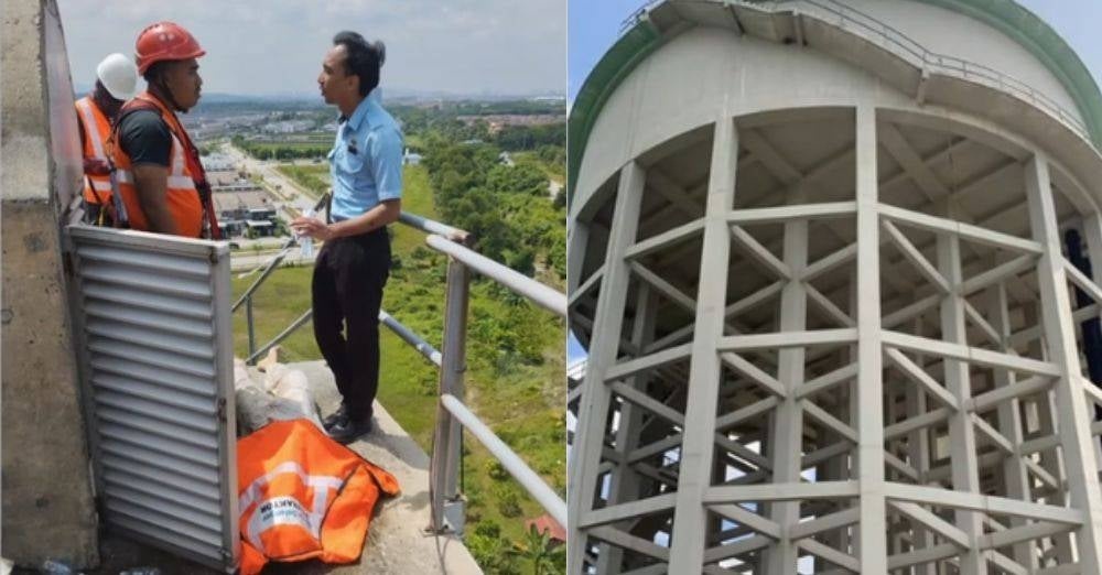 Image from: 'Arwah baik sangat, jaga solat..." Pelajar UPM maut tersedut tangki air ketika intern, berikut kronologi kejadian
