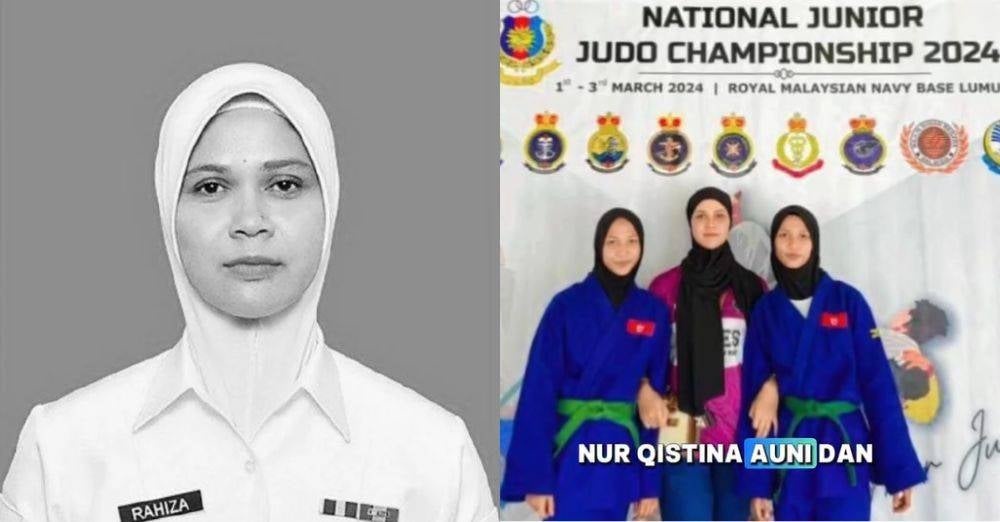 Image from: Ibu terkorban tragedi helikopter Lumut, anak kembar seiras teruskan legasi Noor Rahiza. Berjaya jejak kaki ke UPNM!