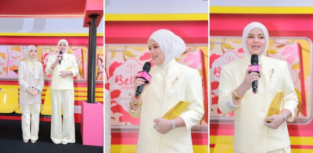 Image from: Lancar Bella Signature selepas 11 tahun, MUA Bellaz tetap utamakan peranan sebagai ibu -'Saya tetap 'singa' di rumah'
