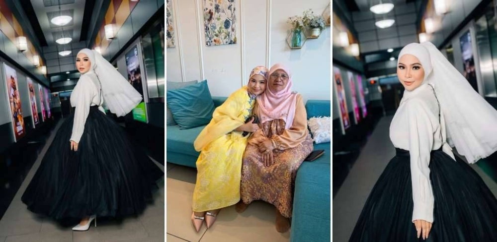 Image from: 'Kalau arwah abah masih ada mesti dia suka...' - Lagu Sadis bikin Aina Abdul menangis kenang arwah ayah dan masa lalu