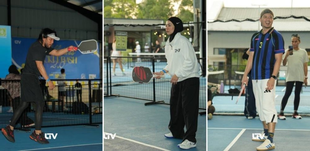 Image from: Dari hobi jadi rezeki, Arfie Shah tak sangka minat sukan pickleball
bawa ke set penggambaran bersama Anna Jobling & Aedy Ashraf