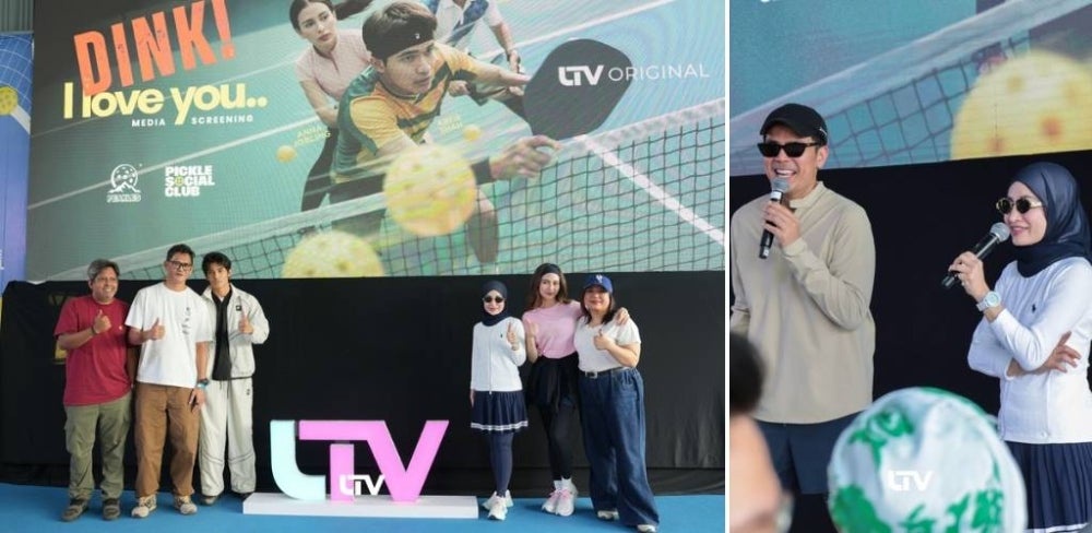 Image from: Dari hobi jadi rezeki, Arfie Shah tak sangka minat sukan pickleball
bawa ke set penggambaran bersama Anna Jobling & Aedy Ashraf