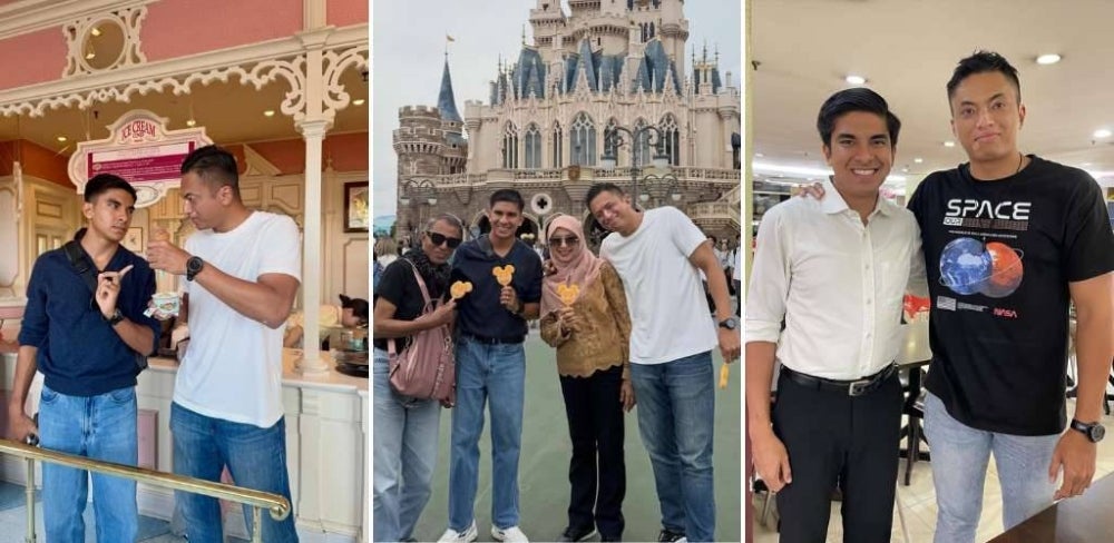 Image from: 'Saya fikir akan mati, dah mengucap...' – Space Dollah kongsi nyaris lemas di Bali, Syed Saddiq jadi penyelamat abang sendiri