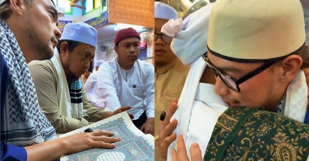 Image from: 'Terima kasih ALLAH  pilih saya…' Aril Pilus kongsi pengalaman, pertama kali sertai jemaah tabligh