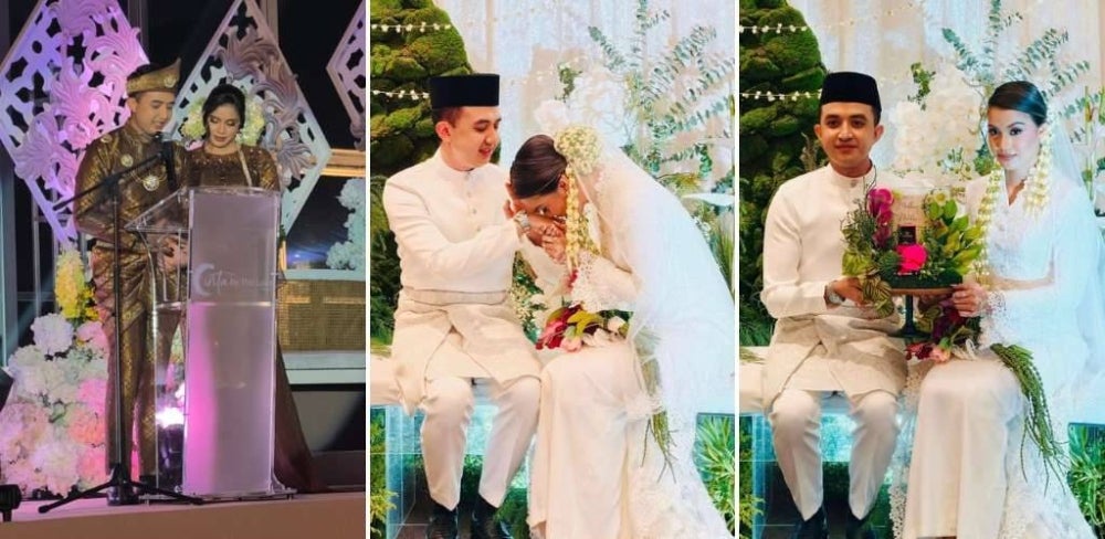 Image from: 'Kalau arwah suami ada…' Detik sayu Laila Nasir terima menantu sulung, kongsi rasa sebak bercampur gembira
