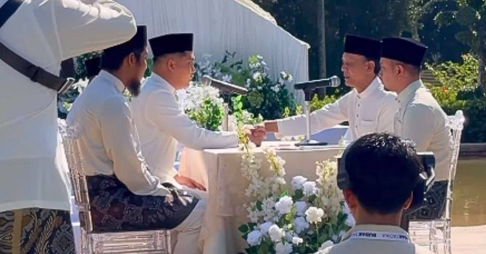 Image from: Didi Astillah sah isteri Diniey Ng dengan sekali lafaz. Bella pesan 'Jadilah isteri yang sentiasa bersabar'