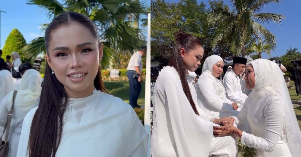 Image from: Didi Astillah sah isteri Diniey Ng dengan sekali lafaz. Bella pesan 'Jadilah isteri yang sentiasa bersabar'