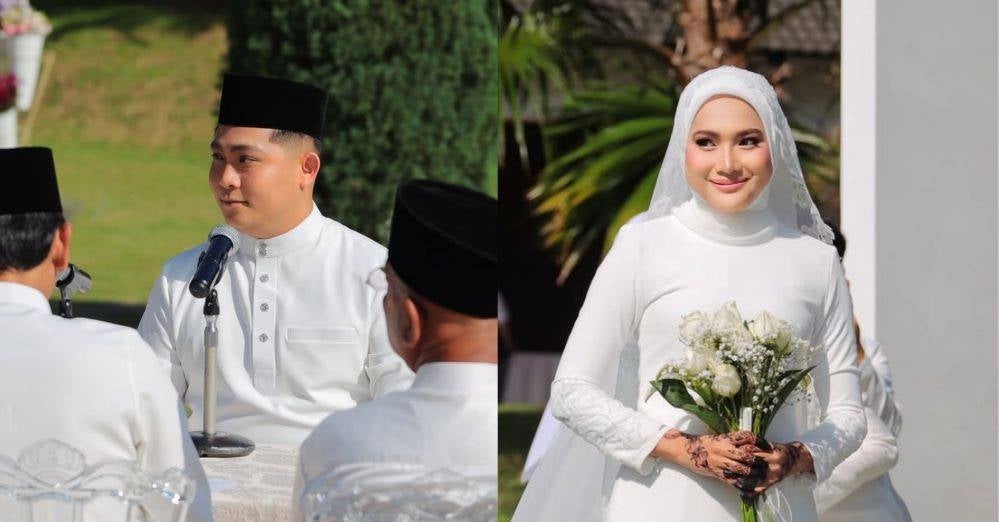 Image from: Didi Astillah sah isteri Diniey Ng dengan sekali lafaz. Bella pesan 'Jadilah isteri yang sentiasa bersabar'