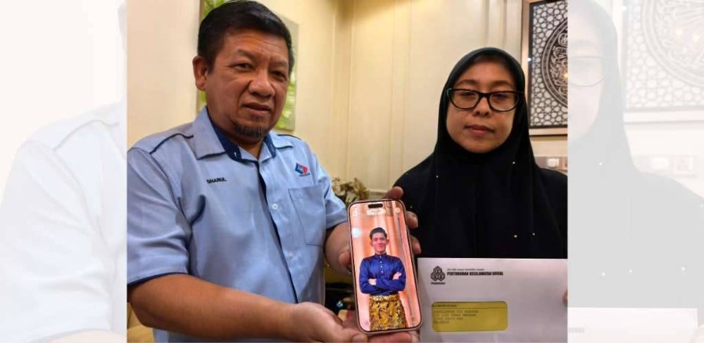 Image from: 'Kami sangat rindukan dia…' – Ibu bapa luah hasrat bertemu penerima kornea arwah anak