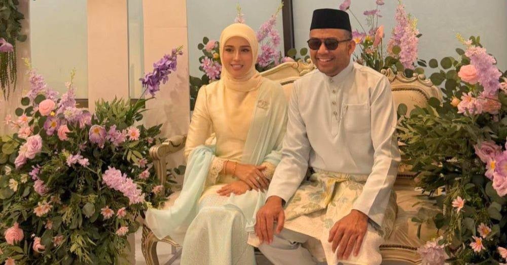Image from: Datuk Red akhiri zaman duda, kahwini Rohanita. 'Dia tahu susah & kekuranganku. Terima kasih terima lelaki gagal segalanya'