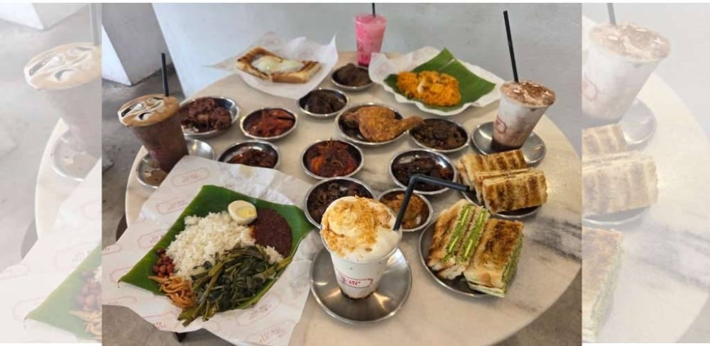 Image from: Nasi Lemak Pak Man, port makan baharu bawa vibes klasik, wajib cuba roti bakar pistachio yang tengah viral!