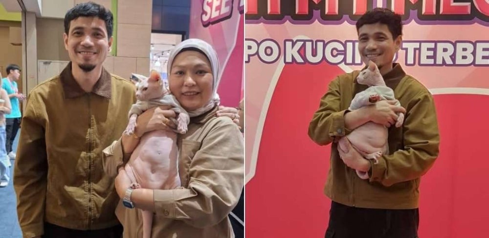 Image from: 'Dulu tak suka, sekarang macam anak...' - Mark Adam dedah kisah jaga 18 kucing, siap nama Melayu & bilik aircond, TV