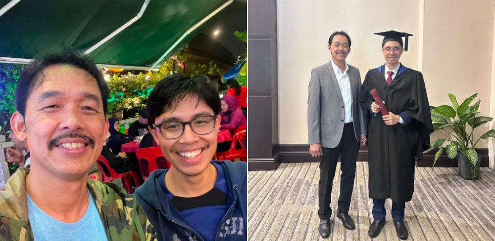 Image from: Ulang tahun ke-58 lebih bermakna, Rashid Sidek syukur anak sulung kini bergelar graduan – 'Babah sangat bangga...'