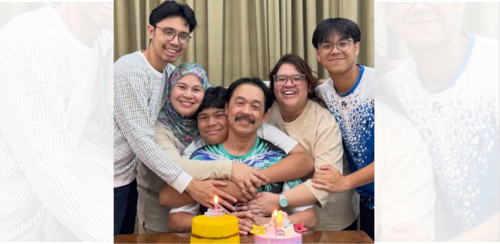 Image from: Ulang tahun ke-58 lebih bermakna, Rashid Sidek syukur anak sulung kini bergelar graduan – 'Babah sangat bangga...'
