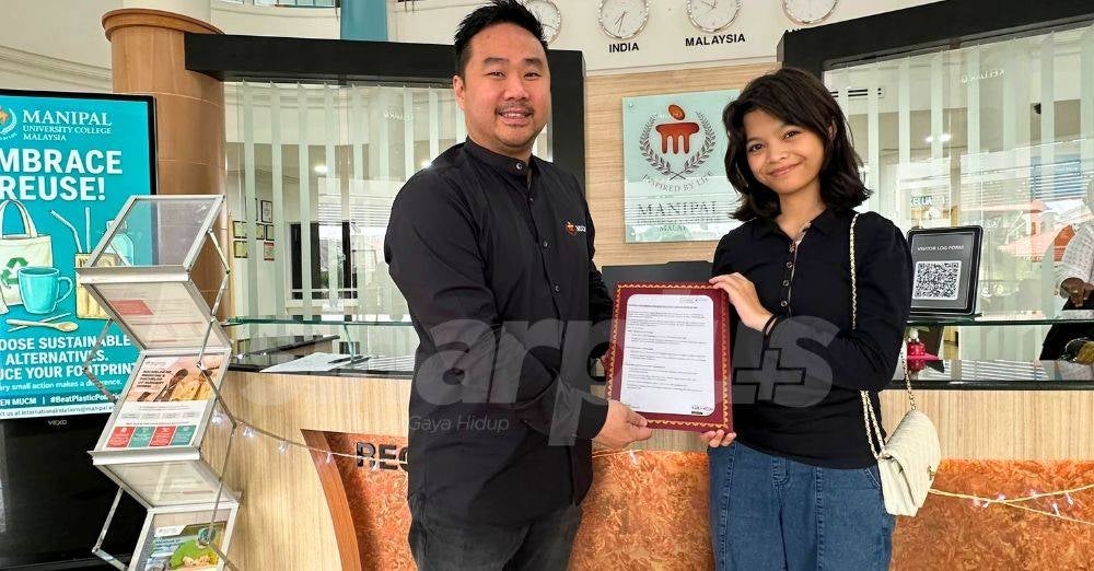 Image from: Pelajar termuda di kampus, Ara Aziz jejak kaki ke universiti pada usia 15 tahun. Gapai cita-cita pakar bedah otak