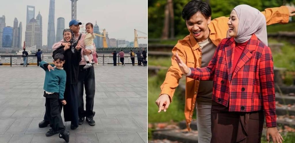 Image from: Ubai sokong Shila Amzah berhijrah ke China, Seth dan pendidikan anak jadi keutamaan - 'Saya tahu perjalanan hidupnya, turun naik dilalui'