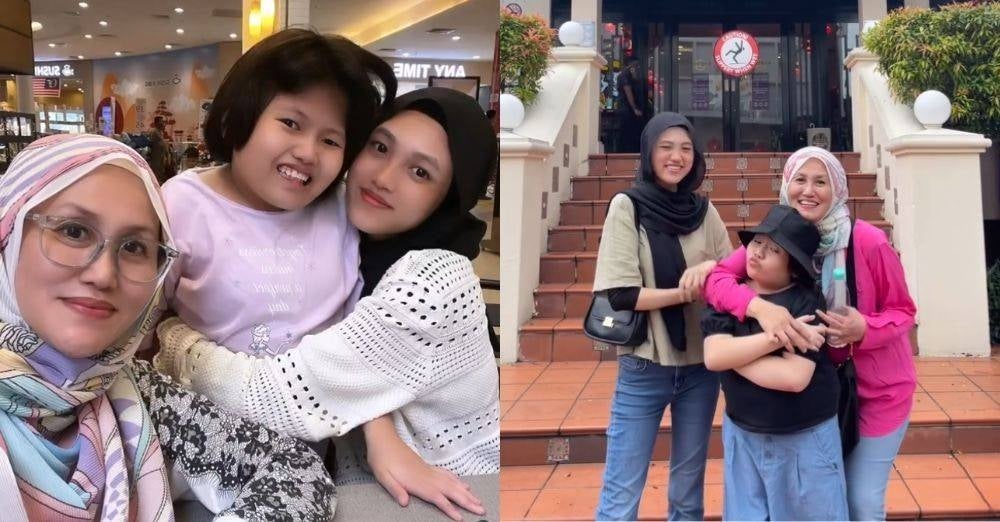 Image from: 16 tahun jaga anak istimewa, Ainina Ahmad B dedah sebab tidak berkahwin semula, kongsi detik terakhir bersama Elisya – 'Dia amanah ALLAH'