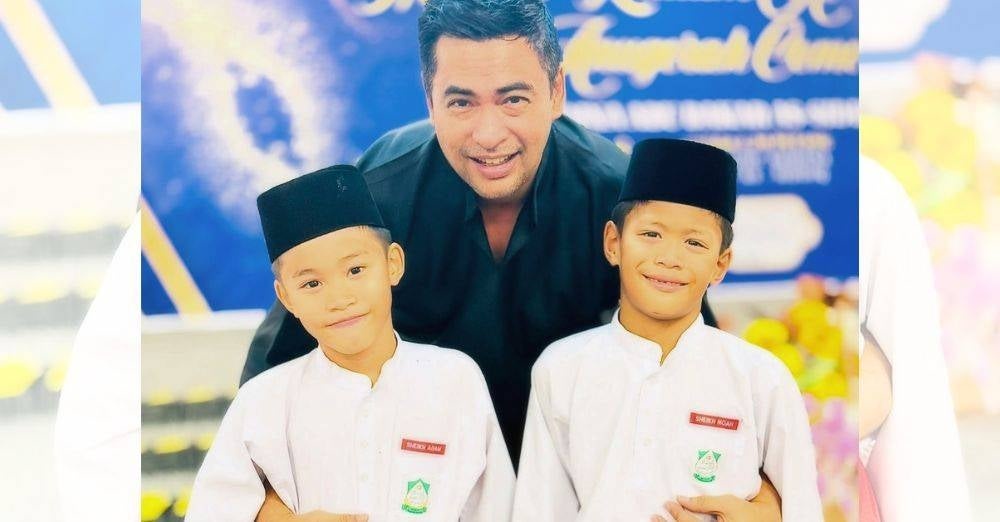 Image from: Adam, Noah raih pingat perak Olympia Mathematics 2026, Dr Sheikh Muszaphar kongsi realiti besarkan anak kembar. 'Untuk letak mereka selari..'