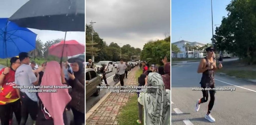 Image from: Krem satu badan hingga hampir mengalah, Syed Saddiq terharu kutipan larian amal cecah RM361,848 – '50 sen pun sangat bermakna'