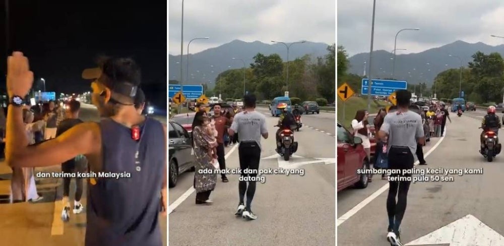 Image from: Krem satu badan hingga hampir mengalah, Syed Saddiq terharu kutipan larian amal cecah RM361,848 – '50 sen pun sangat bermakna'
