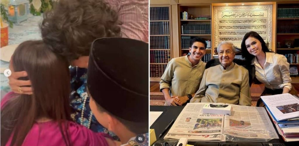 Image from: Bella Astillah & Syed Saddiq terima nasihat rumah tangga daripada Tun Mahathir – 'Semoga jadi bekalan hidup kami'