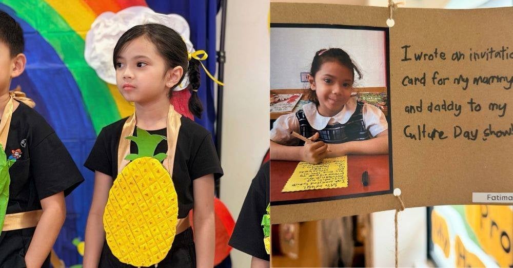 Image from: Fazura, Fattah hadir hari kebudayaan sekolah buat Fatima teruja - 'Saya buatkan mommy daddy bangga dengan persembahan...'