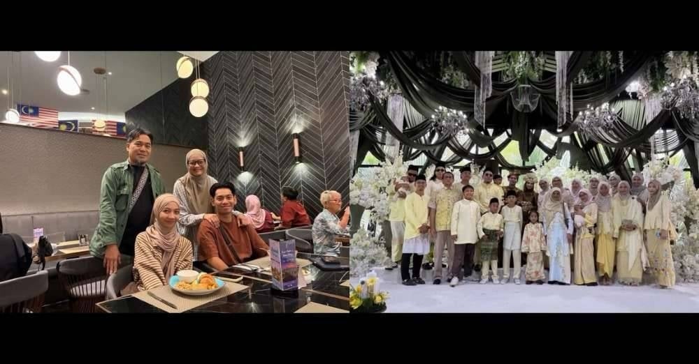 Image from: ‘Umi dah ada geng gegirl!’ – Wahid Senario & isteri teruja terima menantu sulung