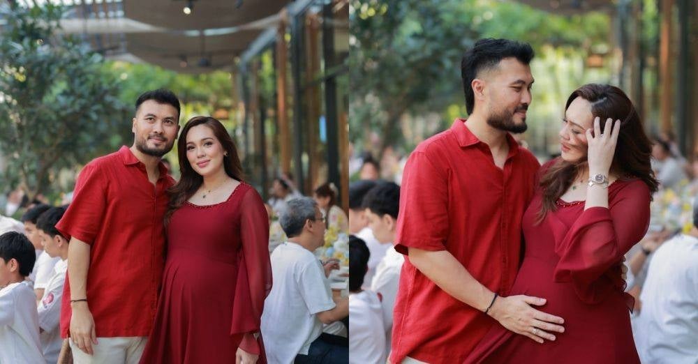 Image from: 7 tahun menanti, Nelydia Senrose selamat lahirkan anak lelaki. Luahan suami undang sebak