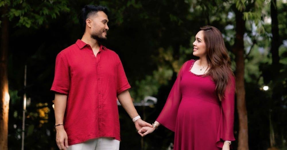 Image from: 7 tahun menanti, Nelydia Senrose selamat lahirkan anak lelaki. Luahan suami undang sebak