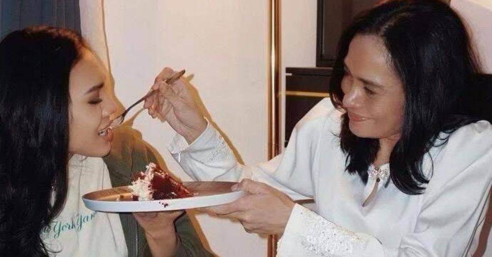 Image from: 'Sudah sebesar separuh epal...' Puteri Balqis kongsi berita duka ibu diserang cyst berulang