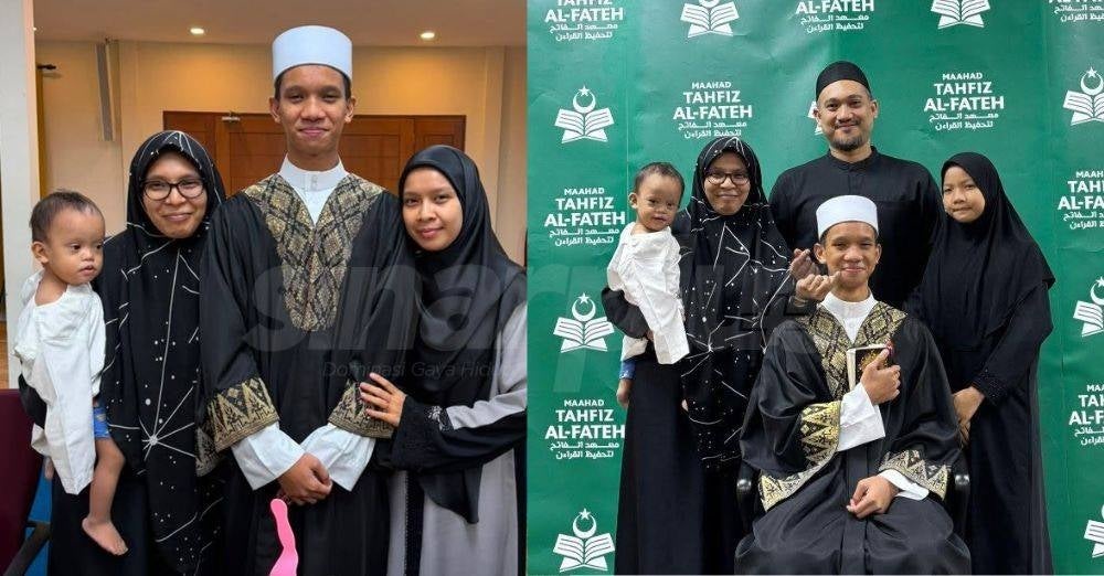 Image from: 'Jaga sumber rezeki & makanan, tinggalkan syubhah.' Ulang ayat suci 60 kali, ibu dedah rahsia Tengku Umayr capai syahadah ula