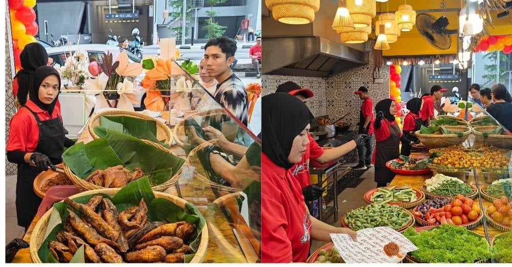 Image from: Ayam Gepuk 57 tampil dengan kelainan, sajian autentik bersama 8 jenis ulam segar