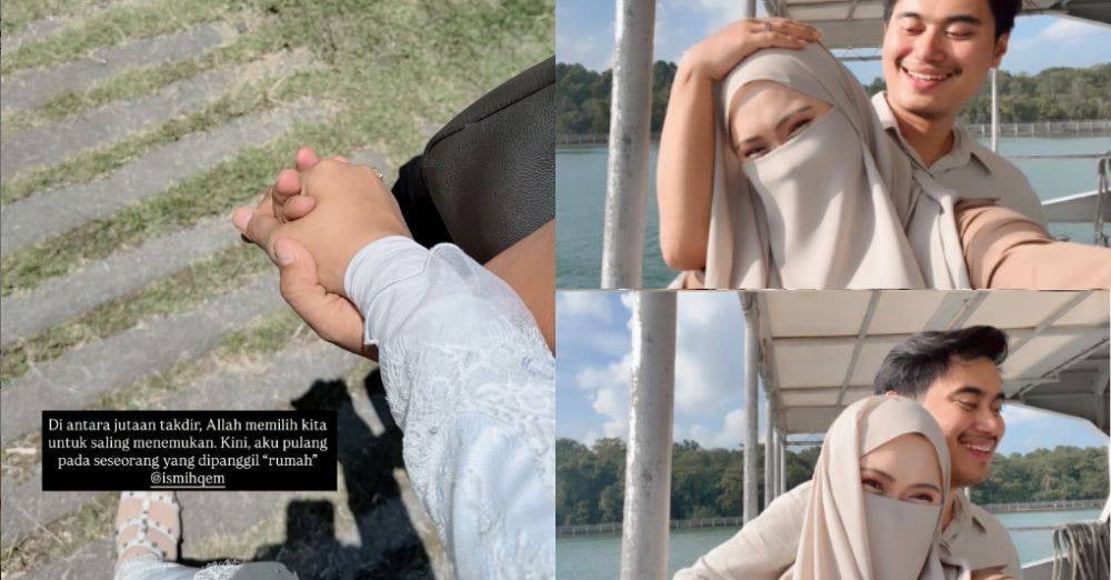 Image from: 'Antara jutaan takdir, ALLAH pilih kita.' Pernah tular kisah duka pemergian suami, Farah Fakhira selamat bernikah