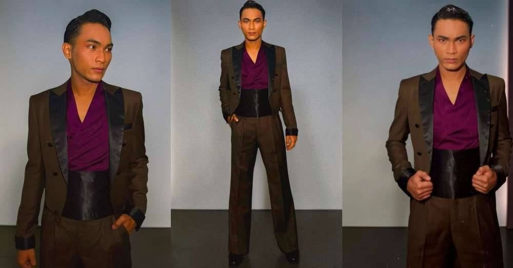 Image from: Bukan sekadar penyanyi, Hussain kini curi perhatian dengan pesona model di KLFW - ''Manly' dan maskulin betul dia berjalan'