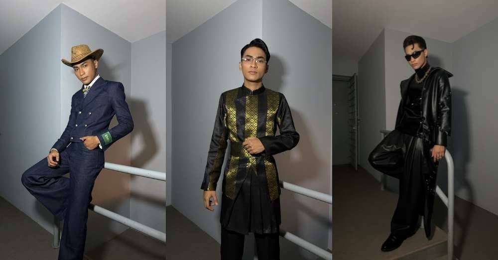 Image from: Bukan sekadar penyanyi, Hussain kini curi perhatian dengan pesona model di KLFW - ''Manly' dan maskulin betul dia berjalan'