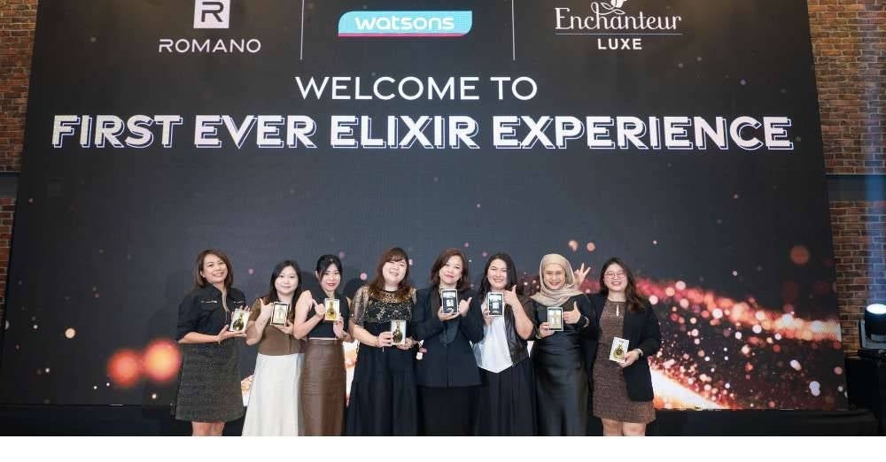 Image from: Bukan sekadar wangian, Romano dan Enchanteur Luxe perkenal Elixir de Parfum untuk serlahkan keyakinan diri