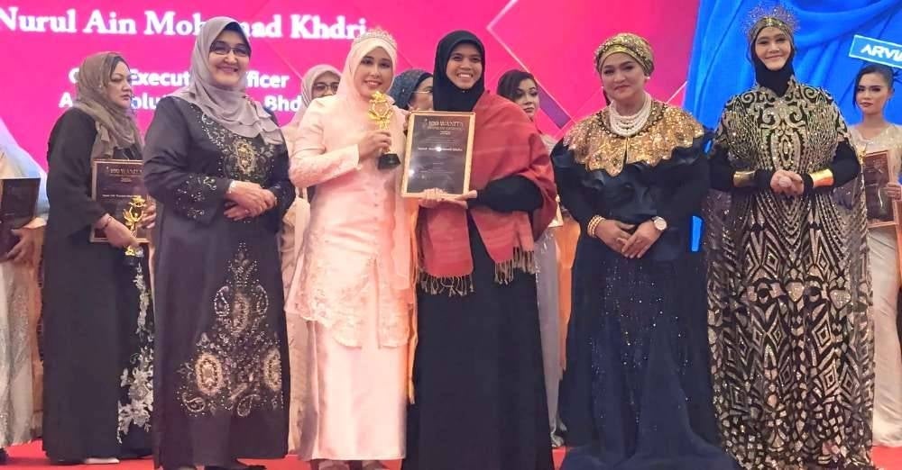 Image from: Anugerah 100 Wanita Inspirasi Nasional 2026 jadi pemangkin, Nurul Ain buktikan wanita mampu cipta perubahan dalam dunia AI