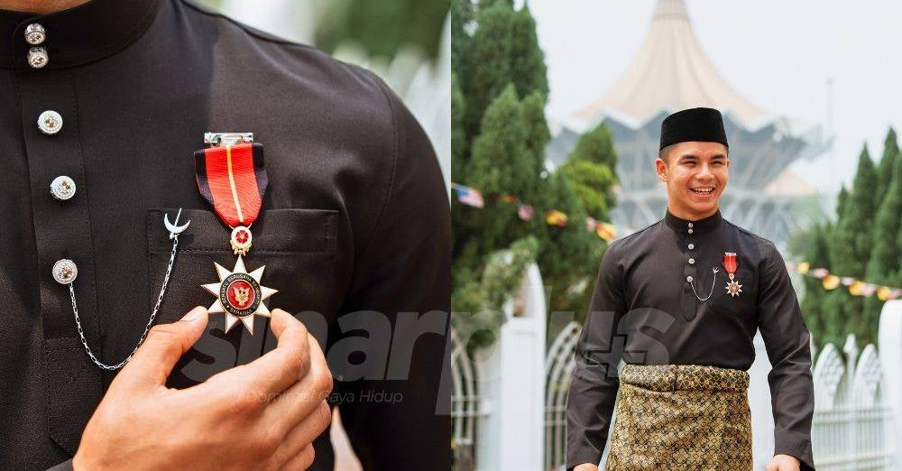 Image from: 'Dato’ Jojo soon?' - Jojo Ghazali terima darjah kebesaran Ahli Bintang Sarawak, bangga terus bawa nama negeri ke pentas dunia 