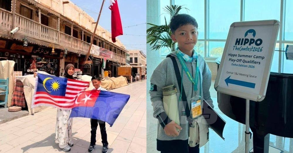 Image from: Harumkan nama Malaysia! Anak Melayu juara peringkat dunia, Wan Harriz anak pemandu bas, ulat buku seawal usia 5 tahun