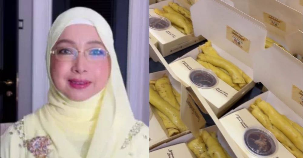 Image from: 'Pemurah dan baik hati' - Ibu Syed Saddiq berkongsi rezeki 100 pek lempeng, nasi lemak untuk kakitangan hospital