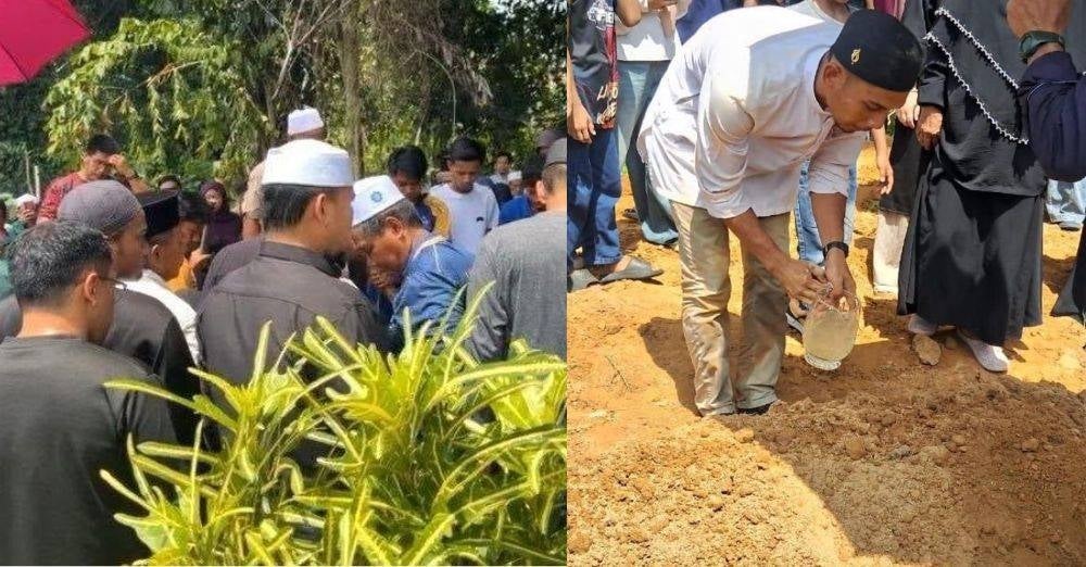 Image from: Pilu! Tragedi kereta terbakar dihempap lori tangki, dua insan tersayang pergi selamanya, suami luah rasa kosong. 'Tengah nak kumpul jiwa balik'