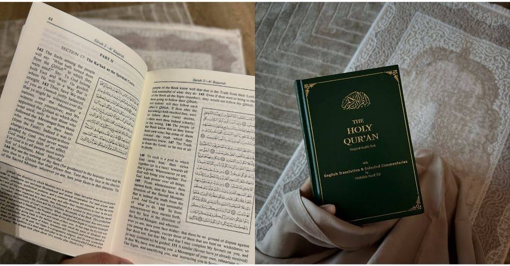Image from: Hadiah pernikahan 6 tahun lalu jadi penawar jiwa, Zahirah MacWilson kongsi kemanisan mendalami al-Quran – ‘Setiap kerisauan dan kesakitan diredakan’