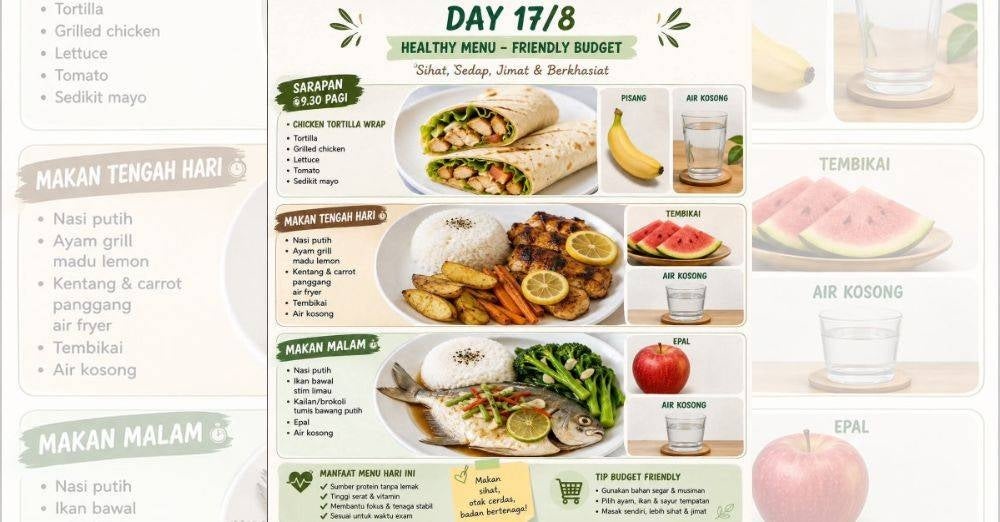Image from: Anak hadapi Trial SPM, Rita Rudaini susun menu & keluar duit sendiri demi nutrisi terbaik – ‘Just a mom doing her best...’